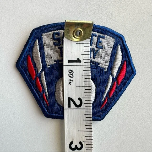 Oregon Ducks Football Salute The Day Military Authentic Hat Patch Blue Gray Red - Picture 9 of 9